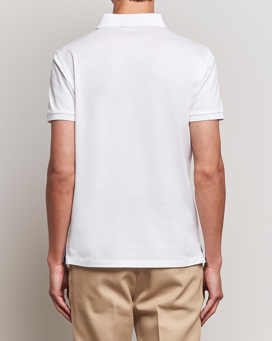 Herre | Pikéer | Ralph Lauren Purple Label | Mercerized Cotton Polo Classic White