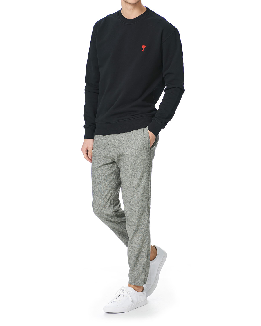 Herre | Gensere | AMI | Heart Logo Sweatshirt Black