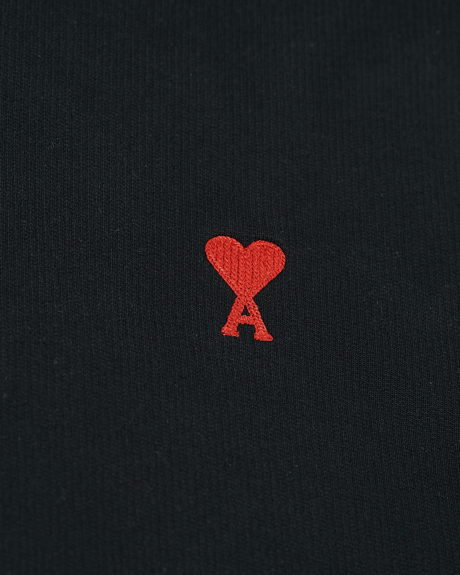 Herre | Gensere | AMI | Heart Logo Hoodie Black