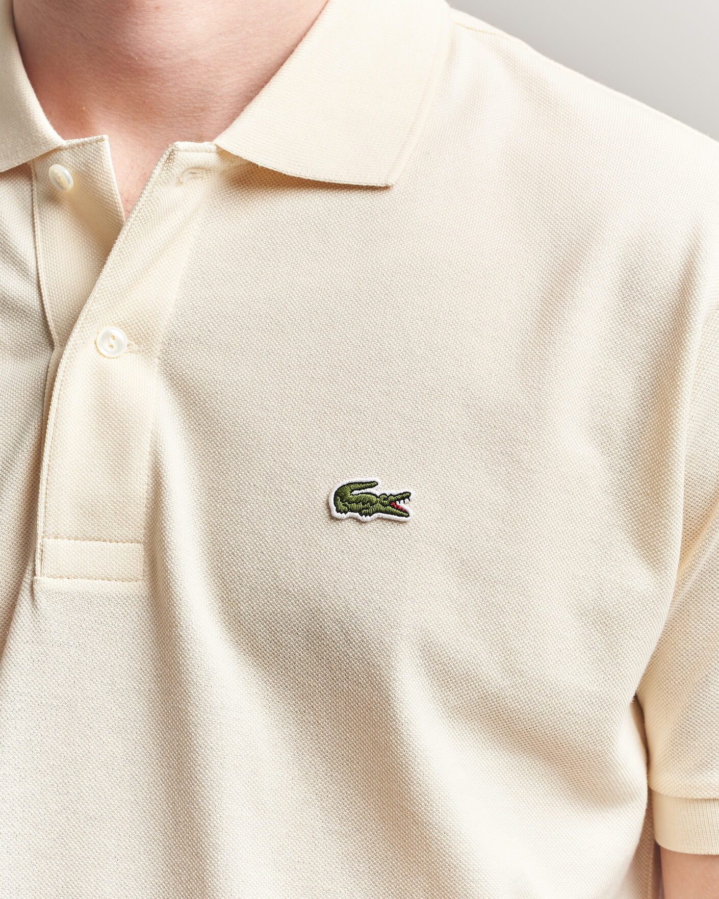 Herre | Pikéer | Lacoste | Original Polo Piké Light Natural