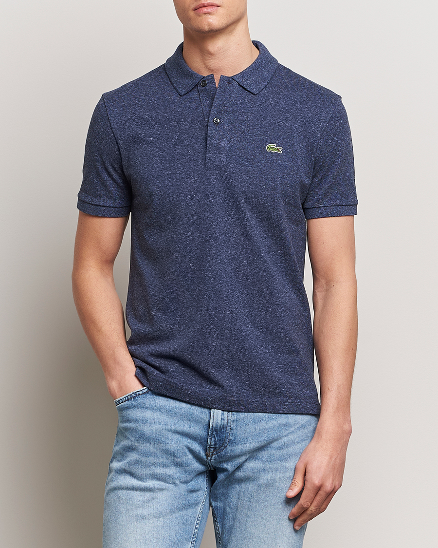 Herre | Kortermet piké | Lacoste | Slim Fit Polo Piké Heather Nebula