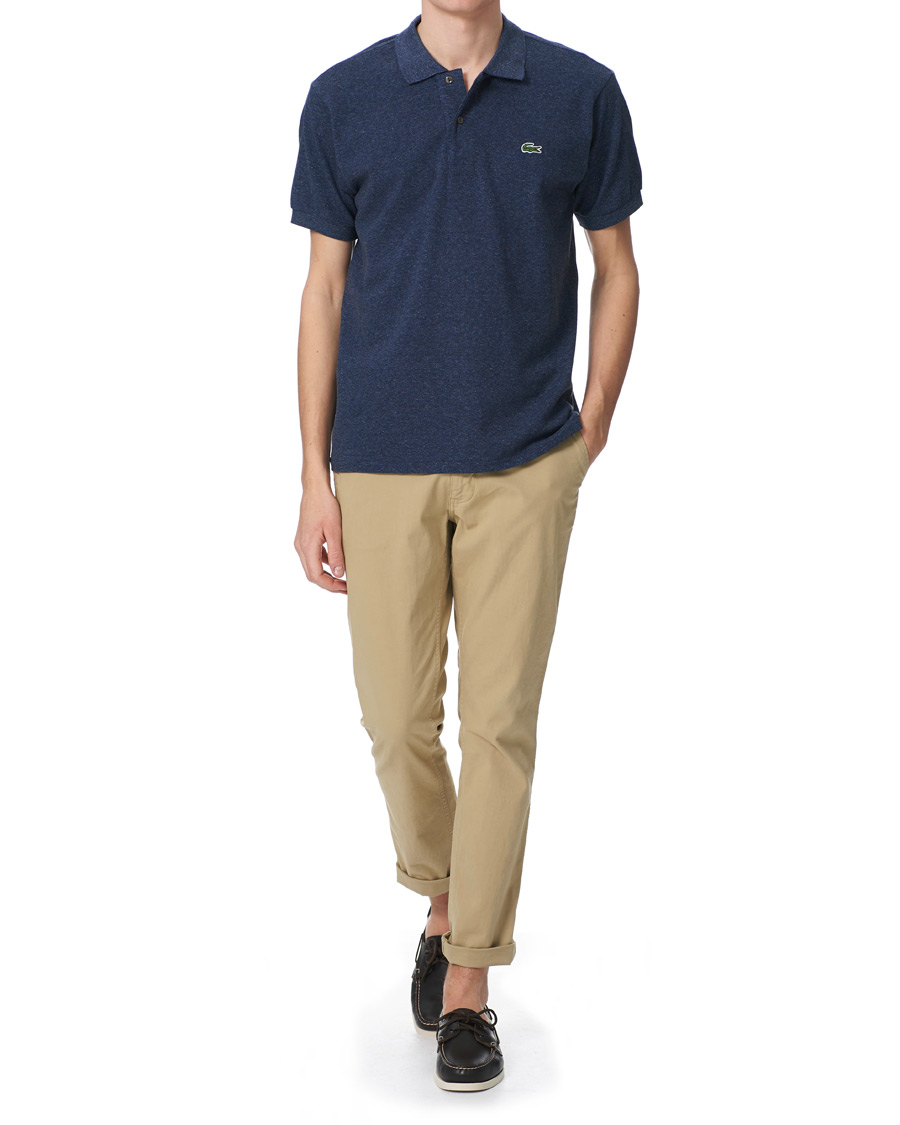 Herre | Pikéer | Lacoste | Original Polo Piké Heather Nebula