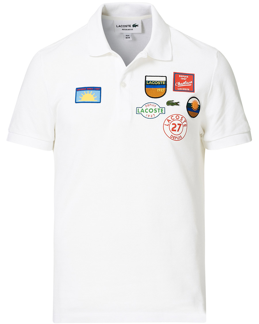 Herre | Pikéer | Lacoste | Original Patch Polo Piké White