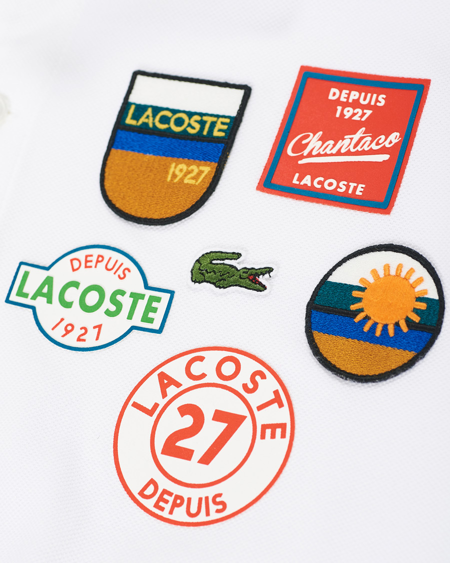 Herre | Pikéer | Lacoste | Original Patch Polo Piké White