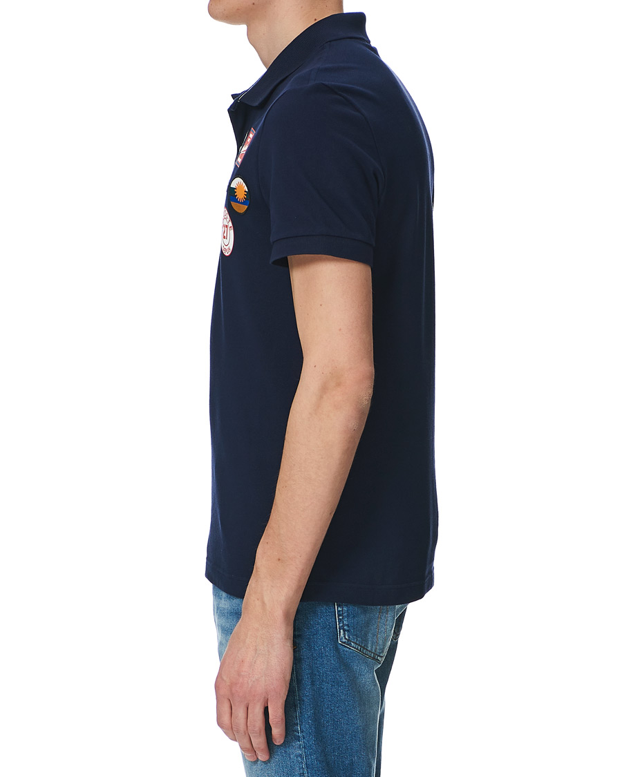 Herre | Pikéer | Lacoste | Original Patch Polo Piké Navy Blue