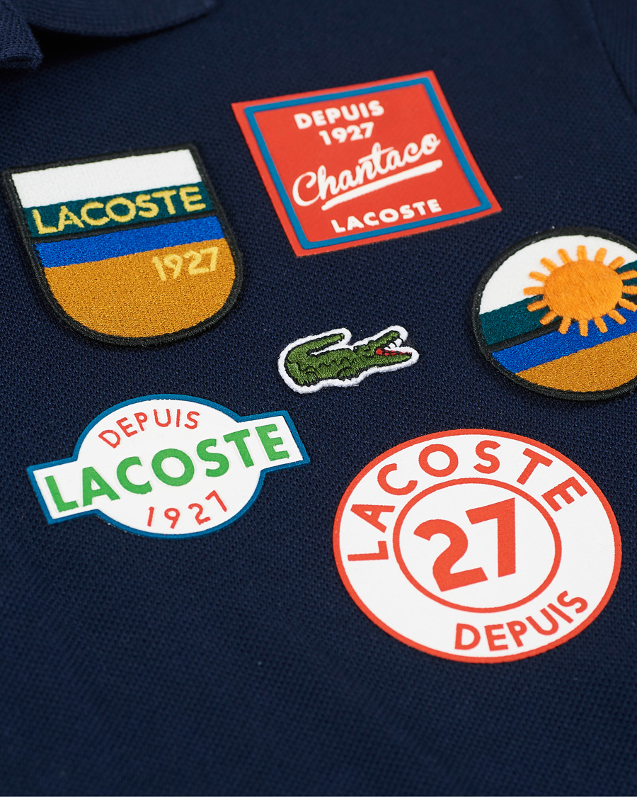 Herre | Pikéer | Lacoste | Original Patch Polo Piké Navy Blue