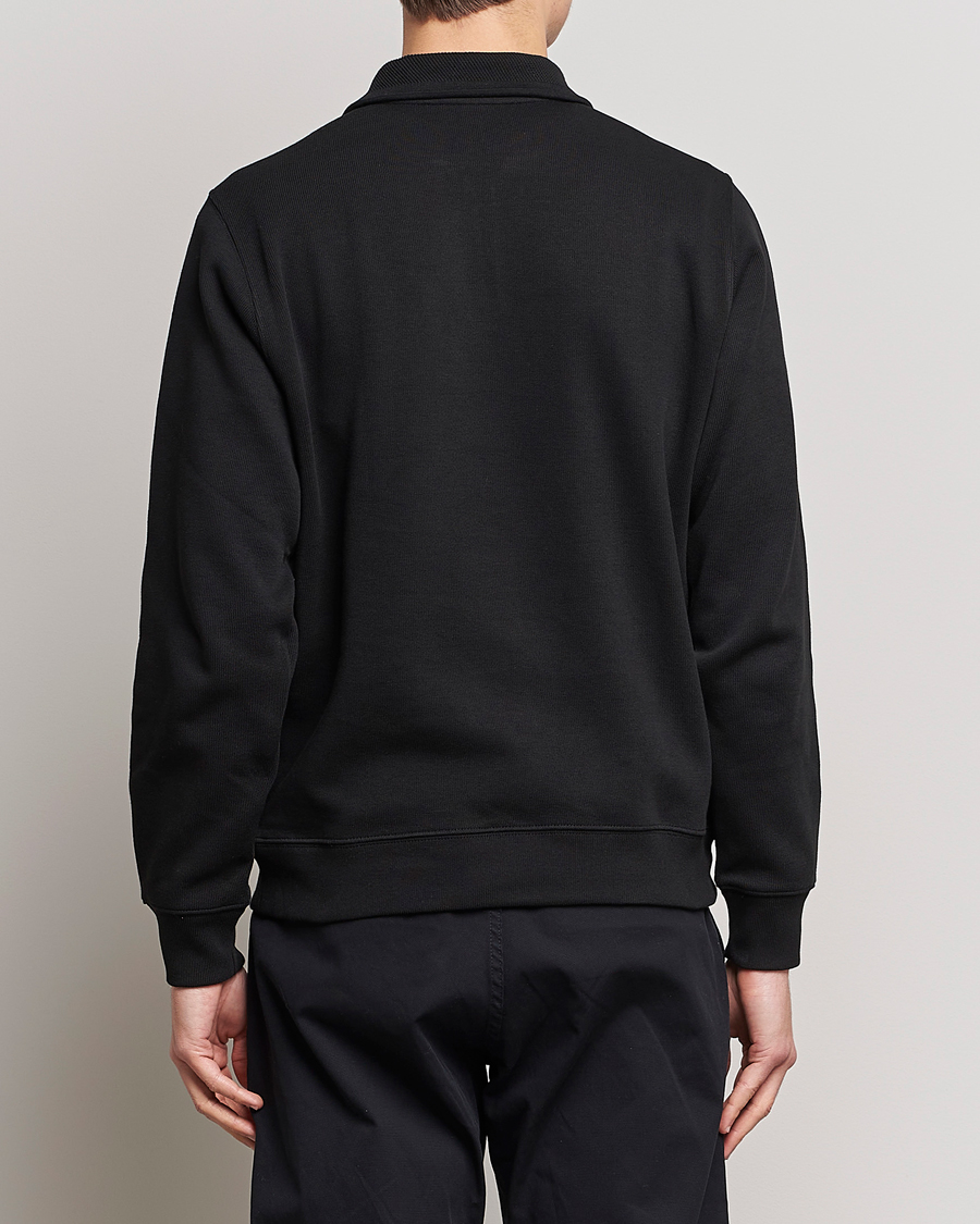 Herre | Gensere | Lacoste | Rib Interlock Half Zip Black