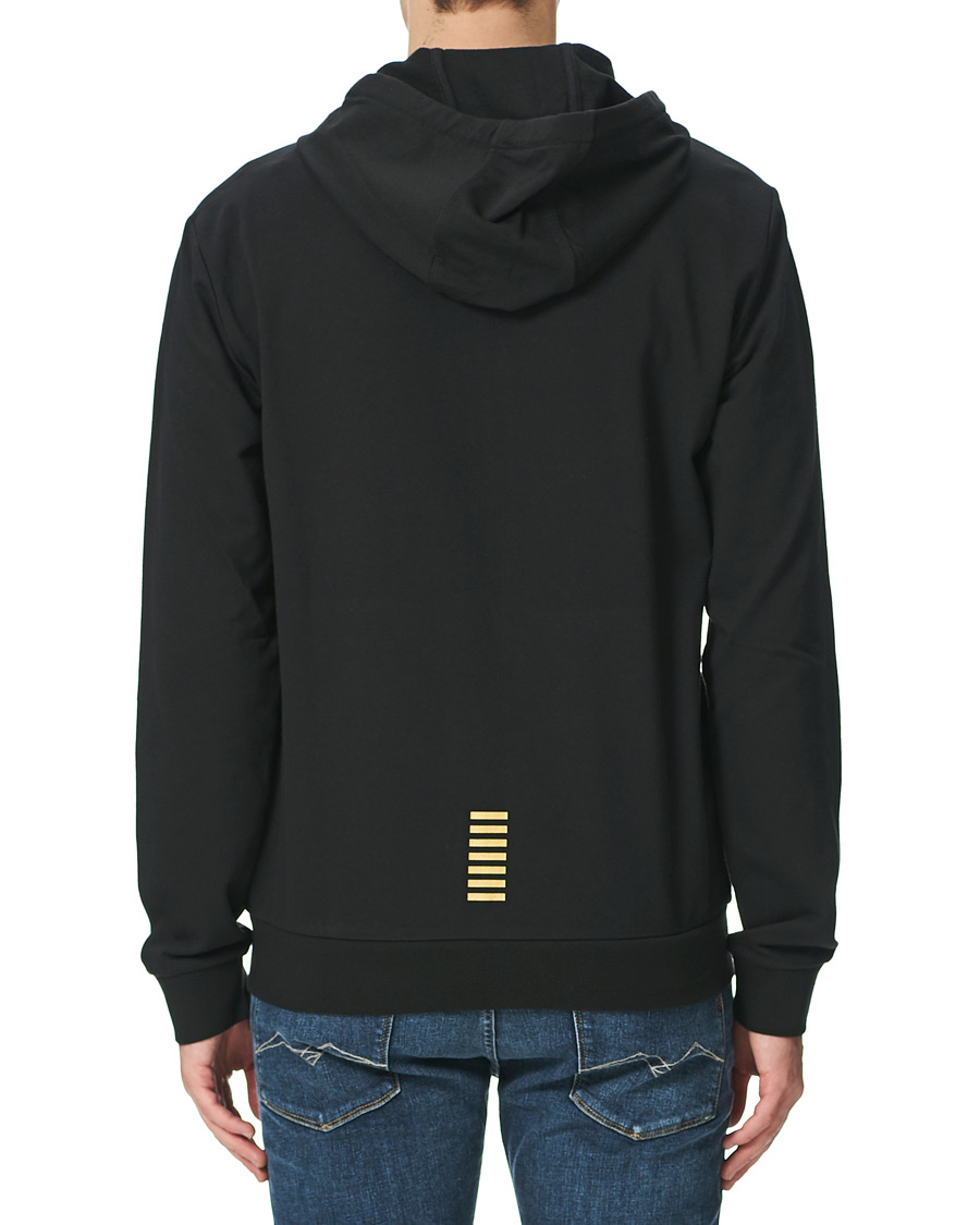 Herre | Gensere | EA7 | Train Core Full Zip Hoodie Black/Gold