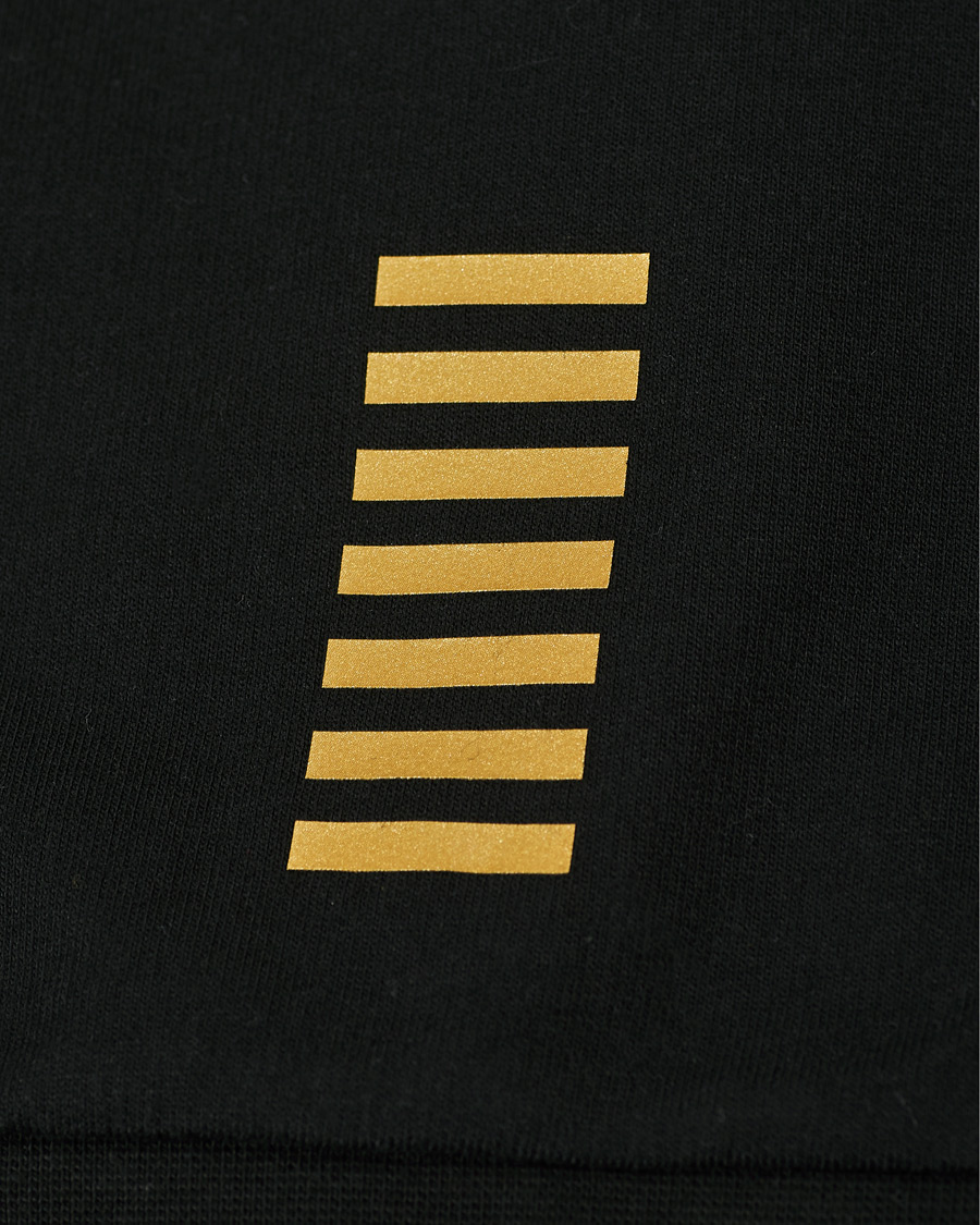 Herre | Gensere | EA7 | Train Core Full Zip Hoodie Black/Gold