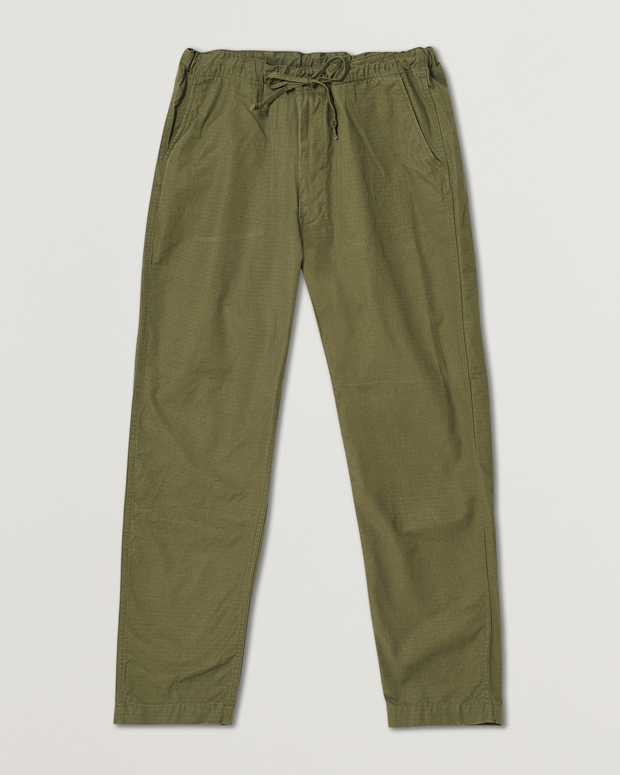 Herre | Klær | orSlow | New Yorker Pants Army Green