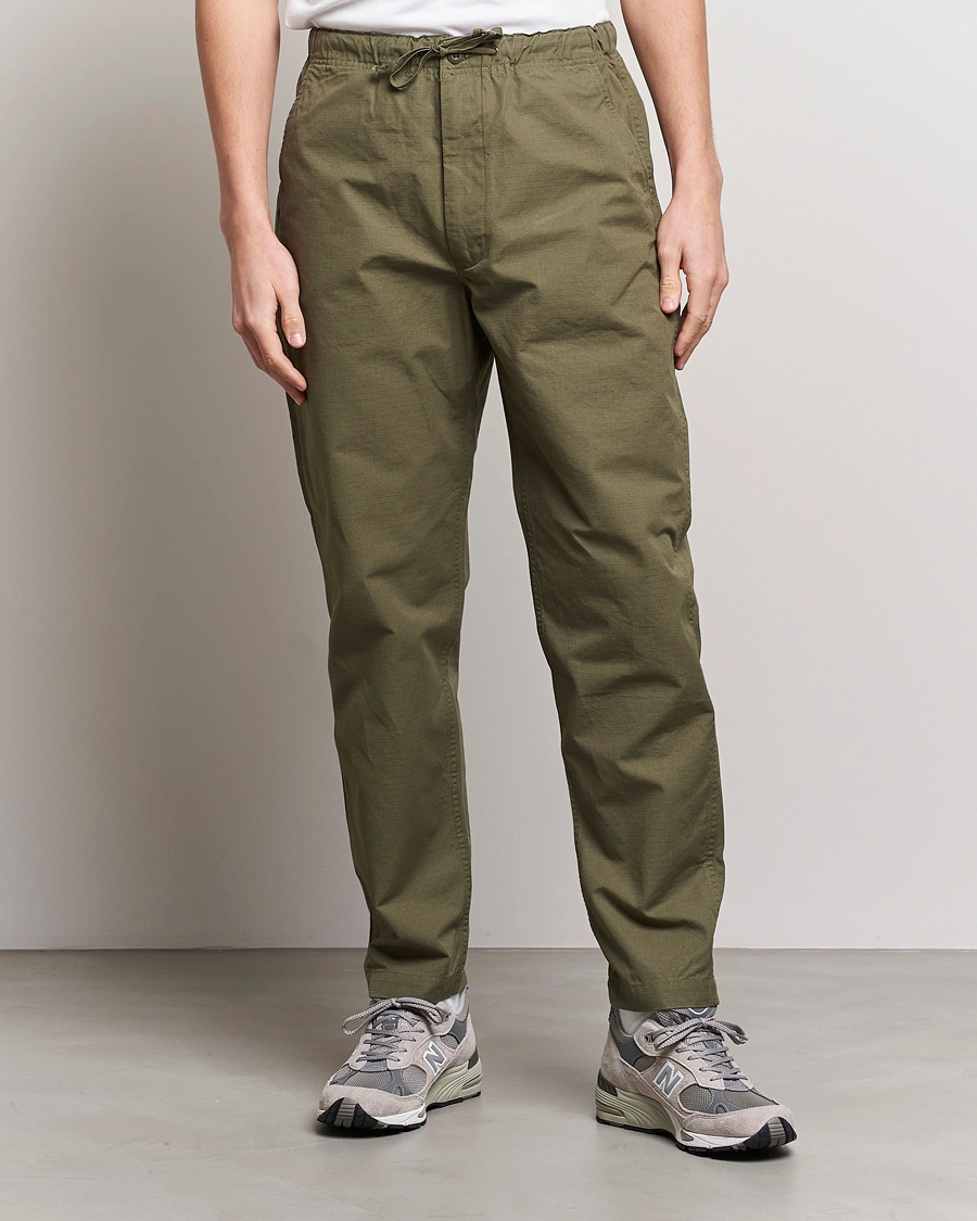 Herre | Klær | orSlow | New Yorker Pants Army Green