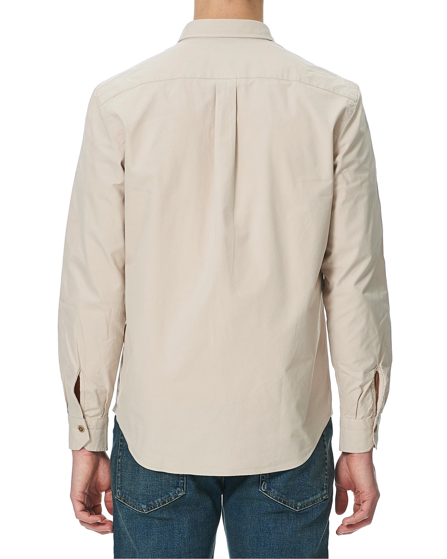 Herre | Skjorter | Finamore Napoli | Clark Overshirt Latte