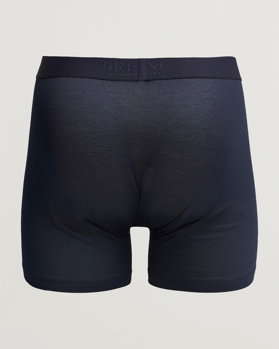 Herre | Underbukser | Bresciani | Cotton Boxer Trunk Navy