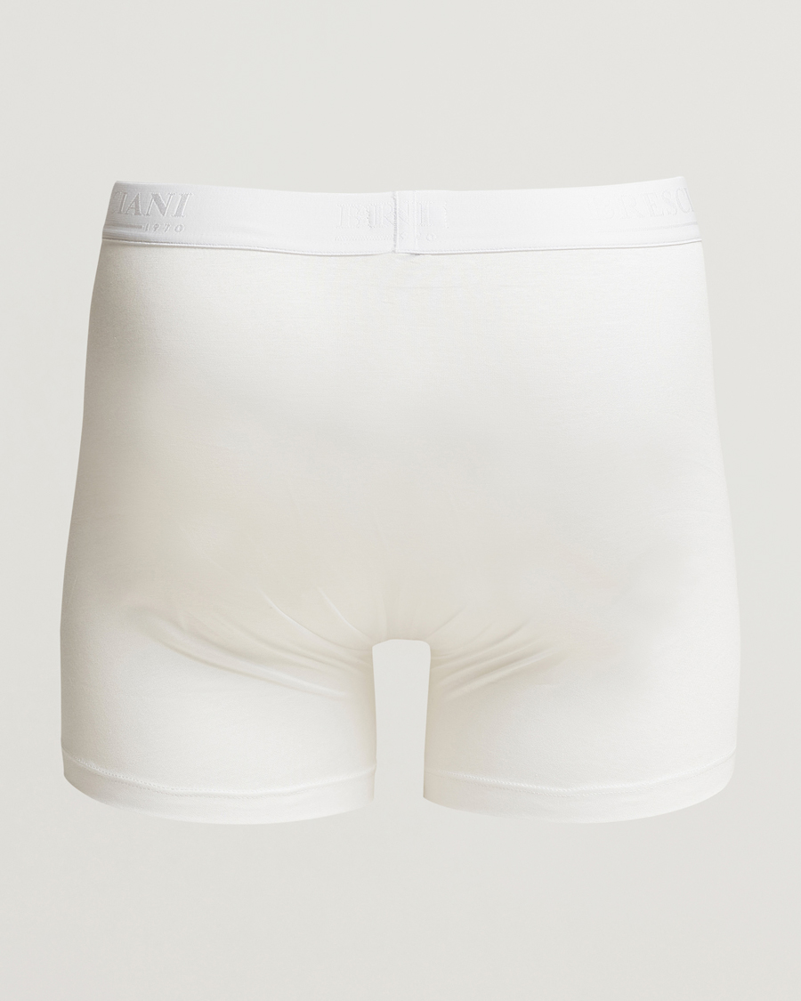 Herre | Underbukser | Bresciani | Cotton Boxer Trunk White