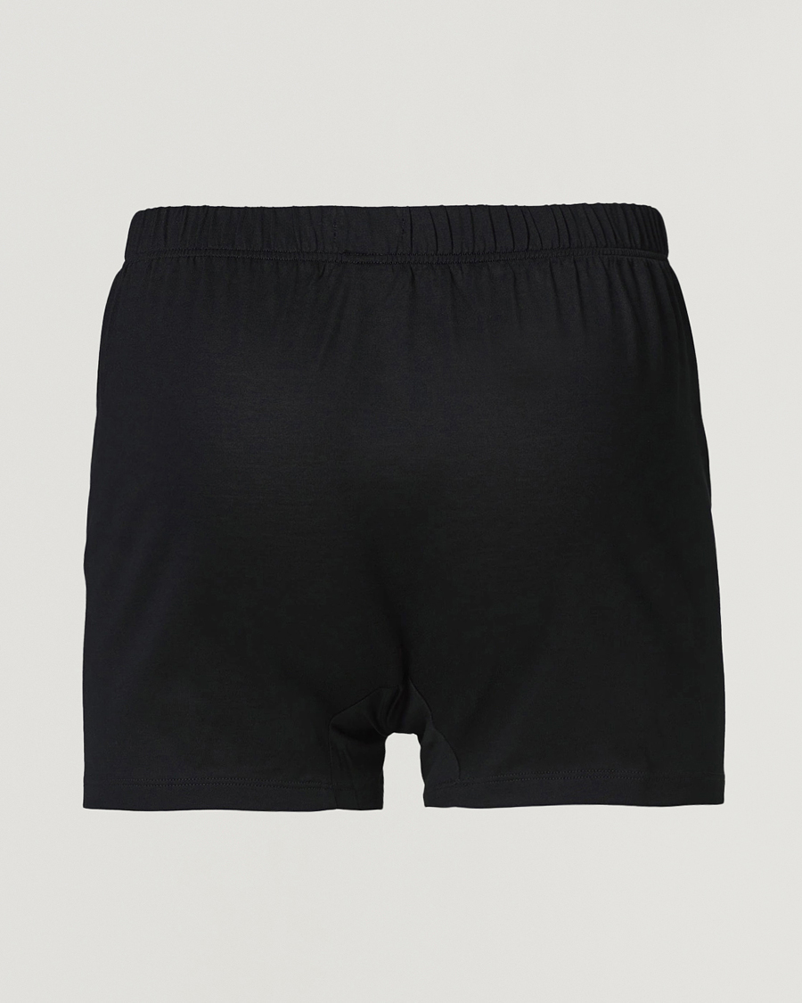 Herre | Undertøy | Bresciani | Cotton Boxer Brief Black