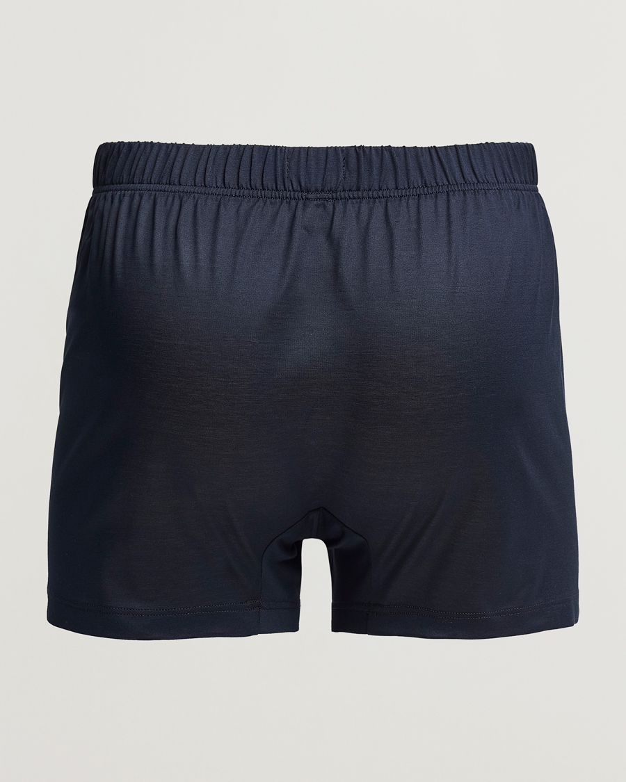 Herre | Boksershorts | Bresciani | Cotton Boxer Brief Navy