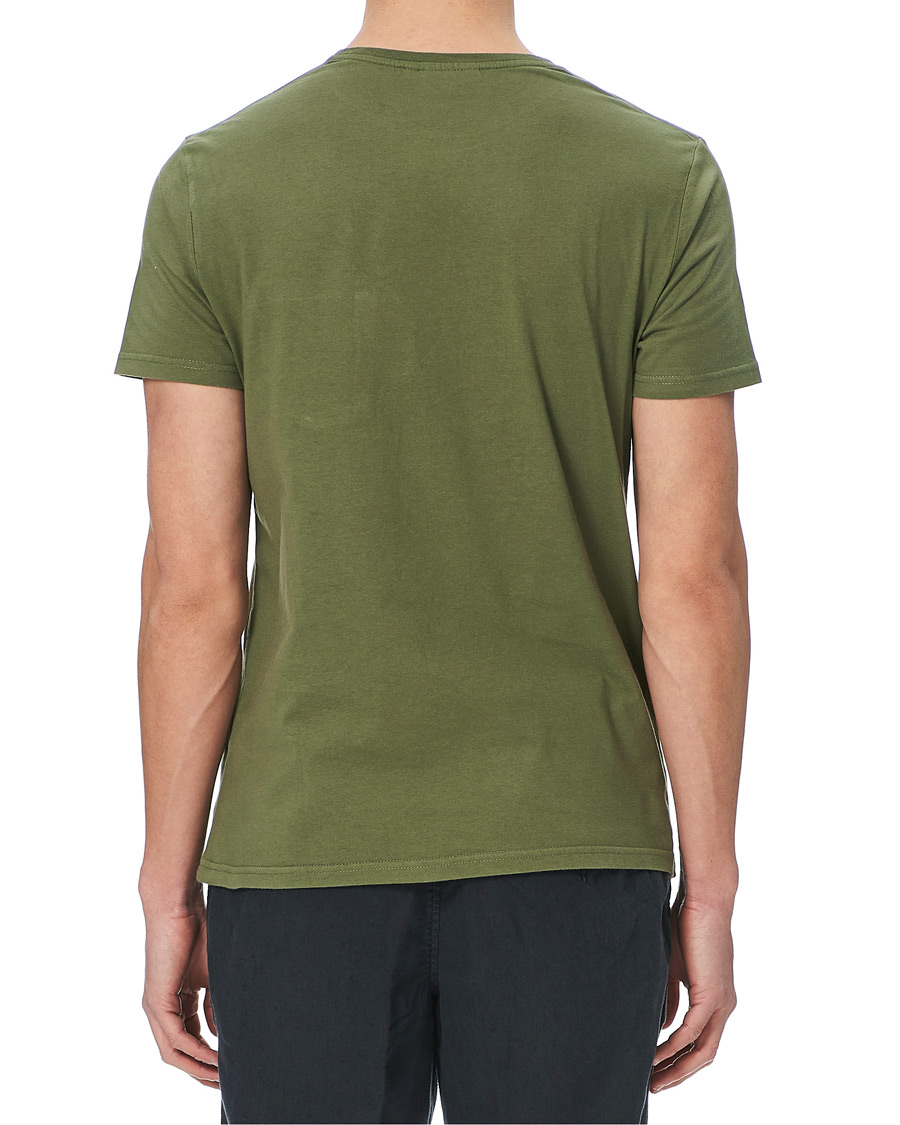 Herre | T-Shirts | Lexington | Travis Pocket Crew Neck Tee Green