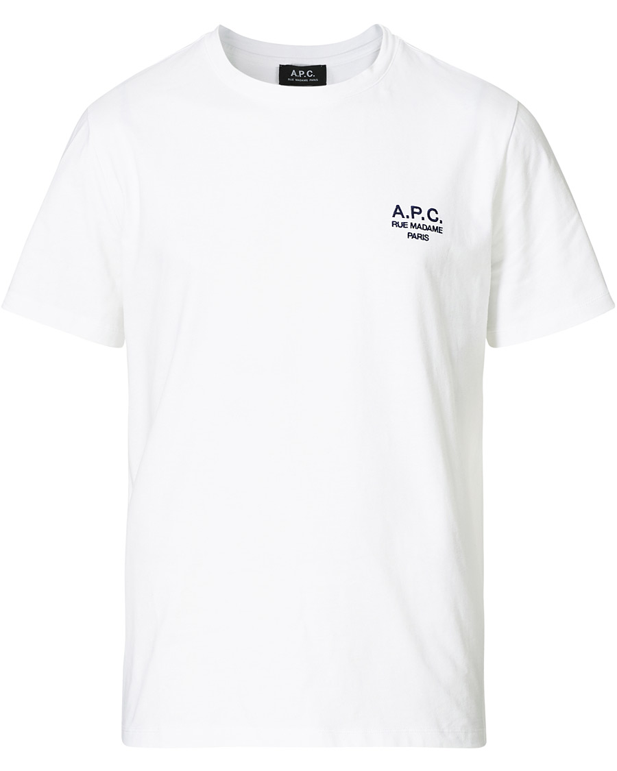 Herre | T-Shirts | A.P.C. | Raymond Short Sleeve Tee White