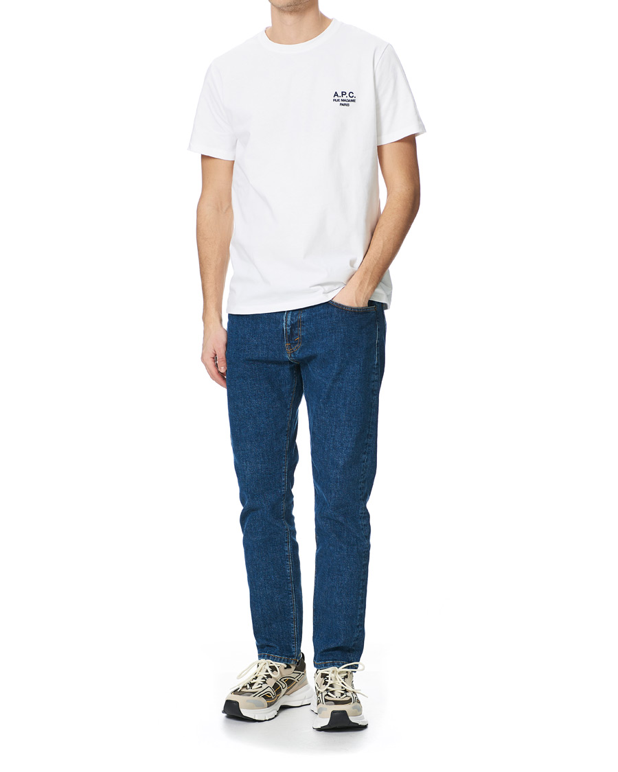 Herre | T-Shirts | A.P.C. | Raymond Short Sleeve Tee White