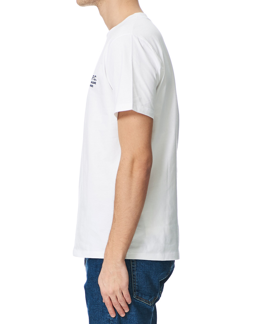 Herre | T-Shirts | A.P.C. | Raymond Short Sleeve Tee White