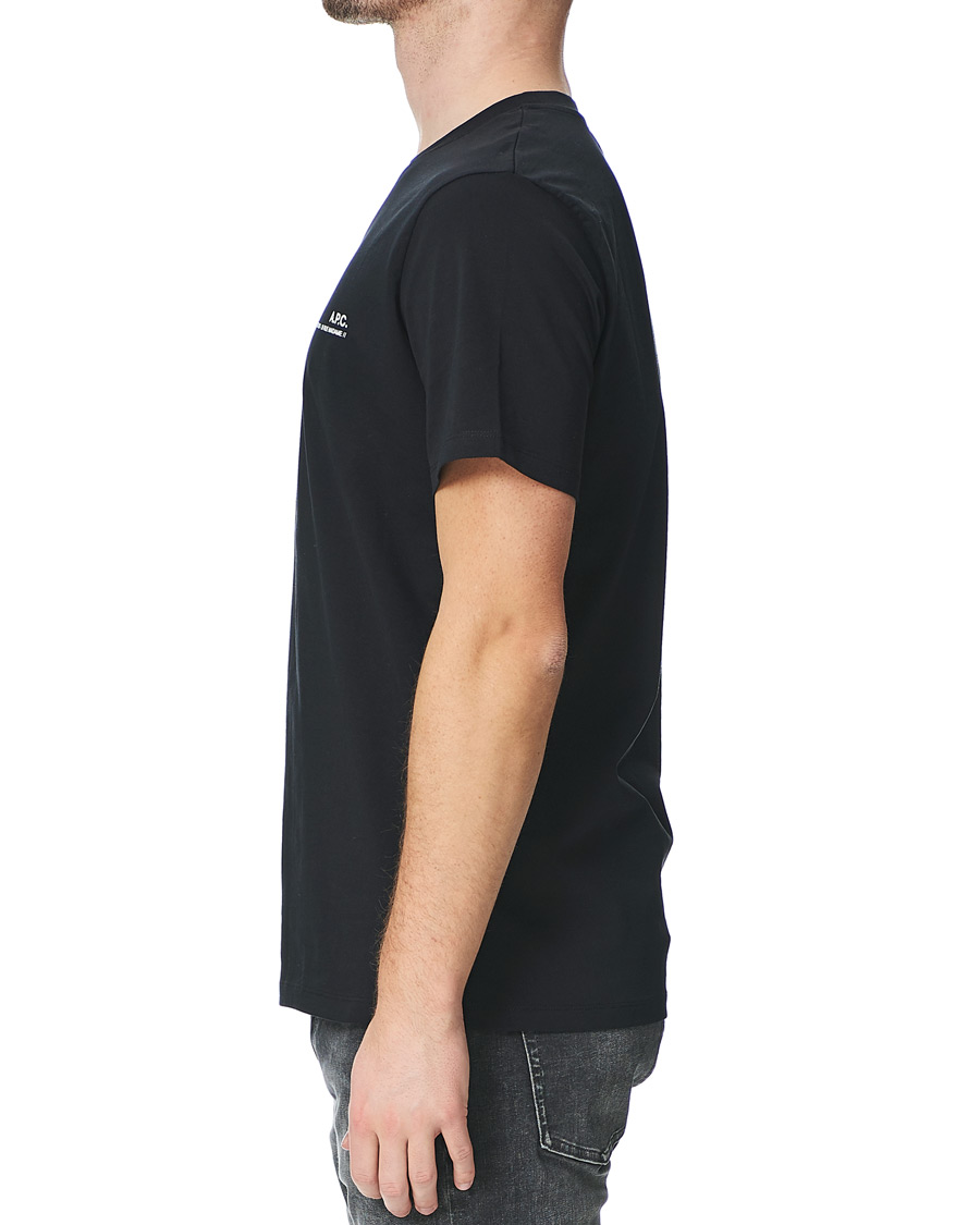 Herre | T-Shirts | A.P.C. | Item Short Sleeve T-Shirt Black