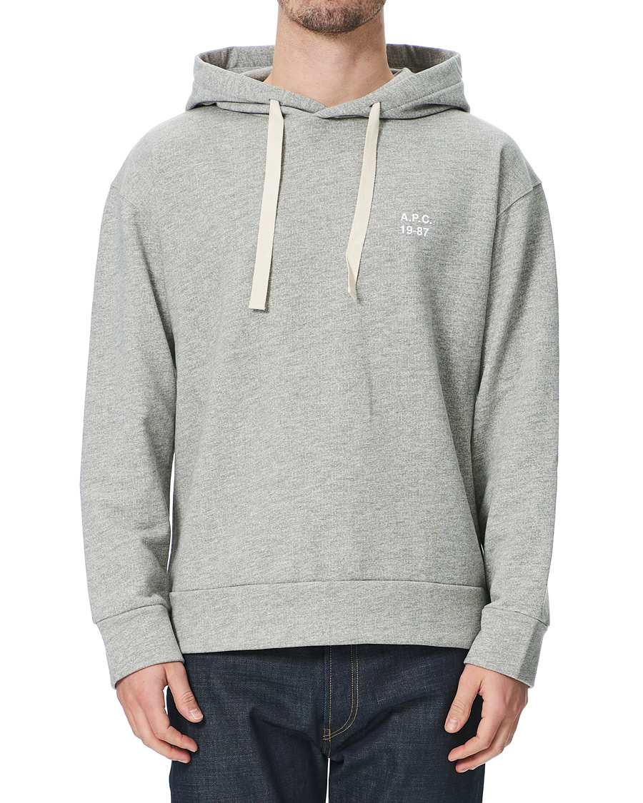 Herre | Gensere | A.P.C. | Jason Vintage Hoodie Heather Grey