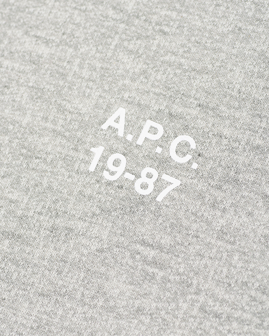 Herre | Gensere | A.P.C. | Jason Vintage Hoodie Heather Grey
