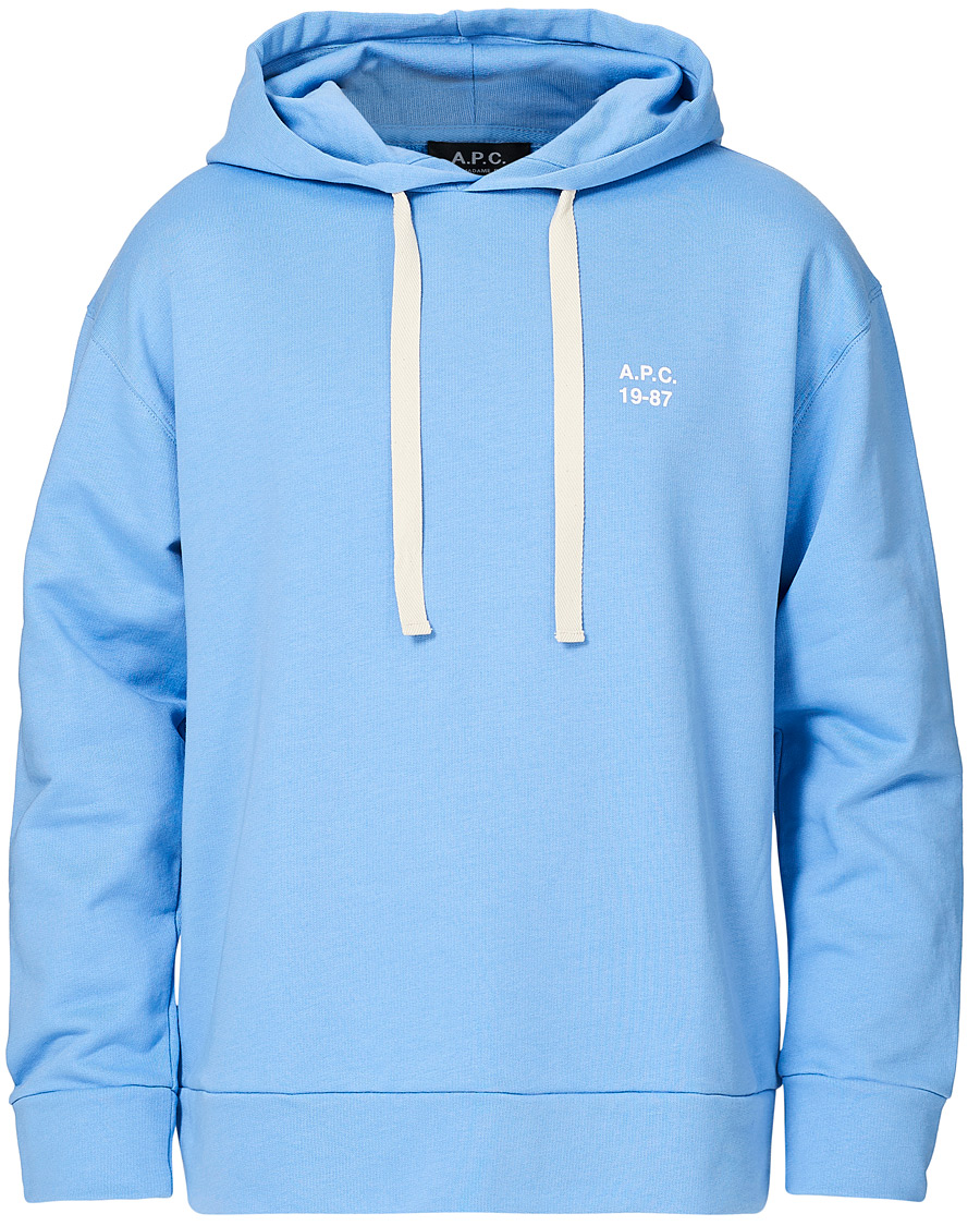 Herre | Gensere | A.P.C. | Jason Vintage Hoodie Light Blue
