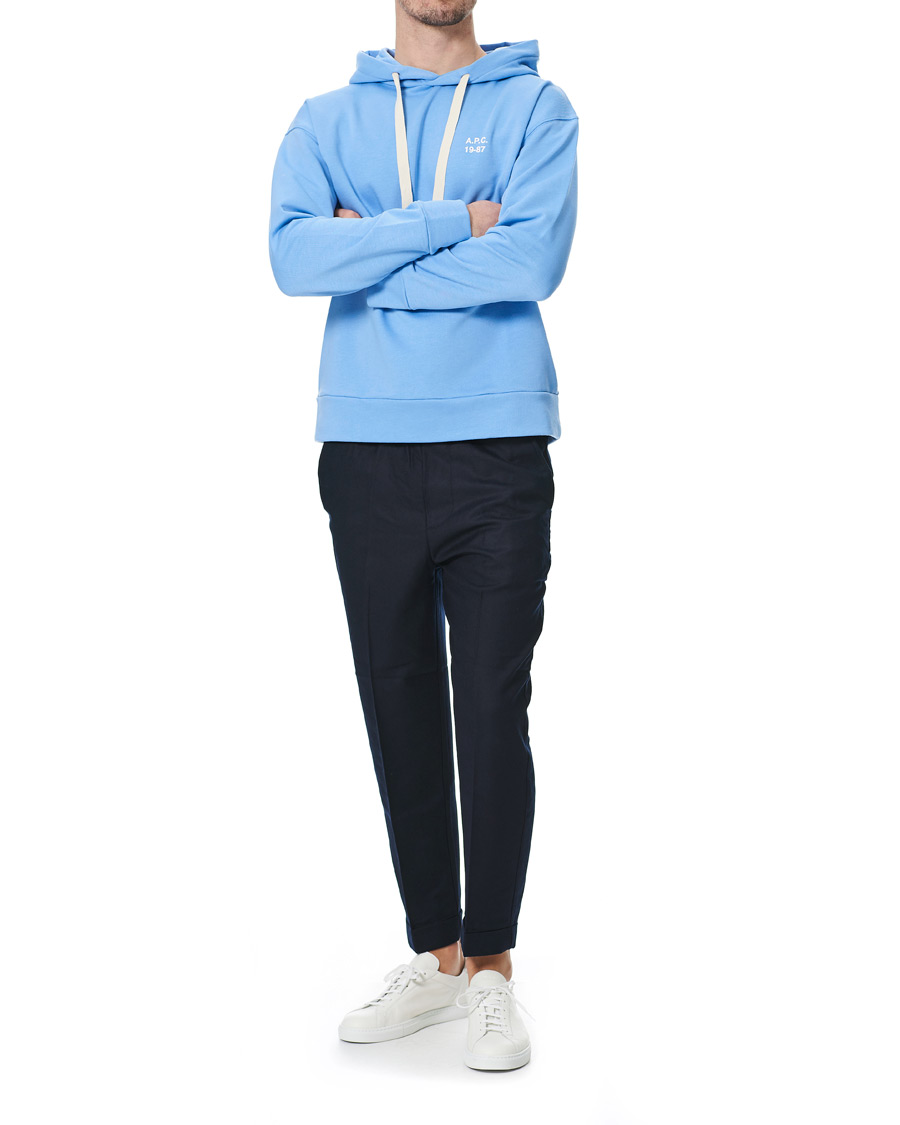 Herre | Gensere | A.P.C. | Jason Vintage Hoodie Light Blue