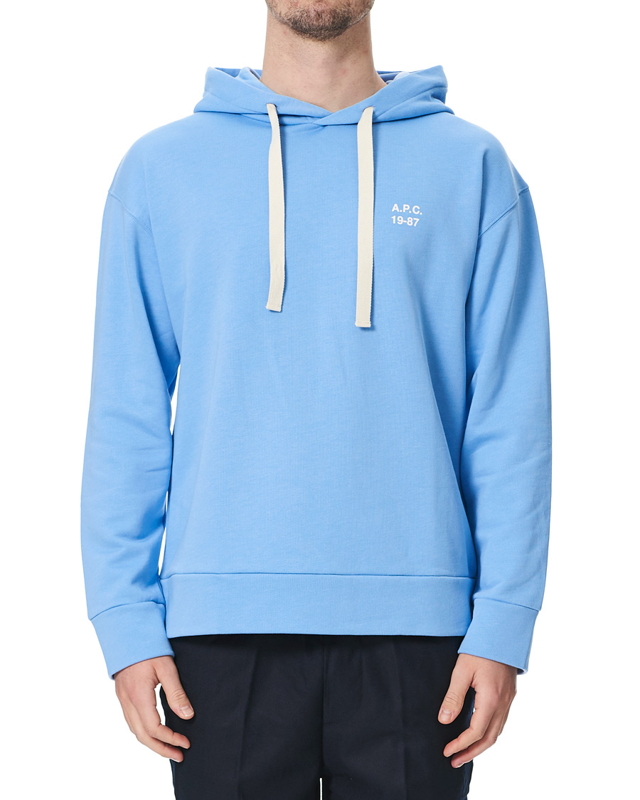 Herre | Gensere | A.P.C. | Jason Vintage Hoodie Light Blue