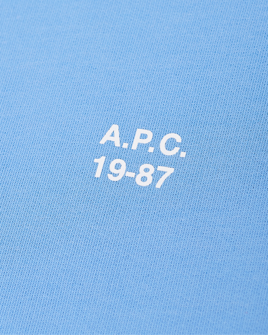 Herre | Gensere | A.P.C. | Jason Vintage Hoodie Light Blue