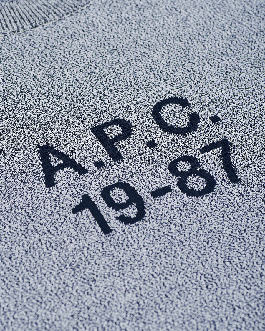 Herre | Gensere | A.P.C. | 1987 Pullover Steel Blue