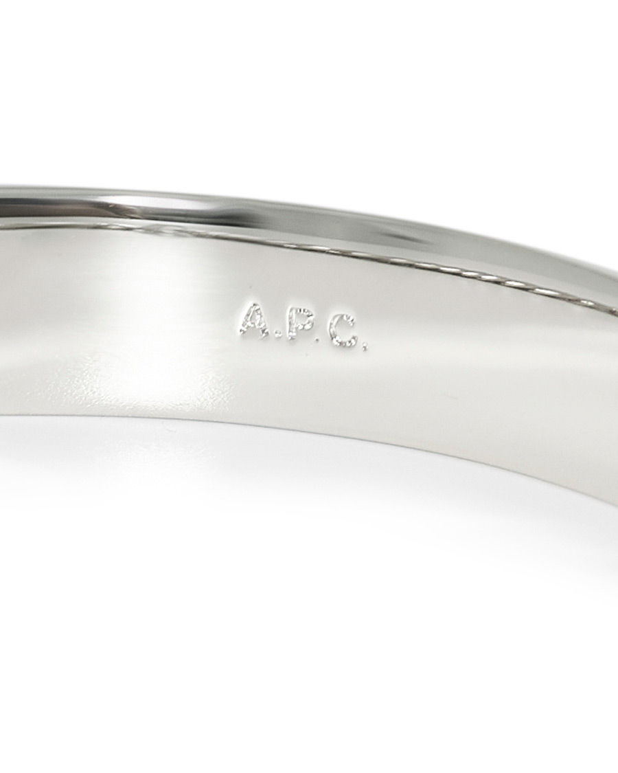 Herre | A.P.C. ID Bracelet Silver Brass | A.P.C. | ID Bracelet Silver Brass