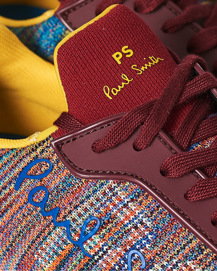 Herre | PS Paul Smith Zeus Running Sneakers Red | PS Paul Smith | Zeus Running Sneakers Red