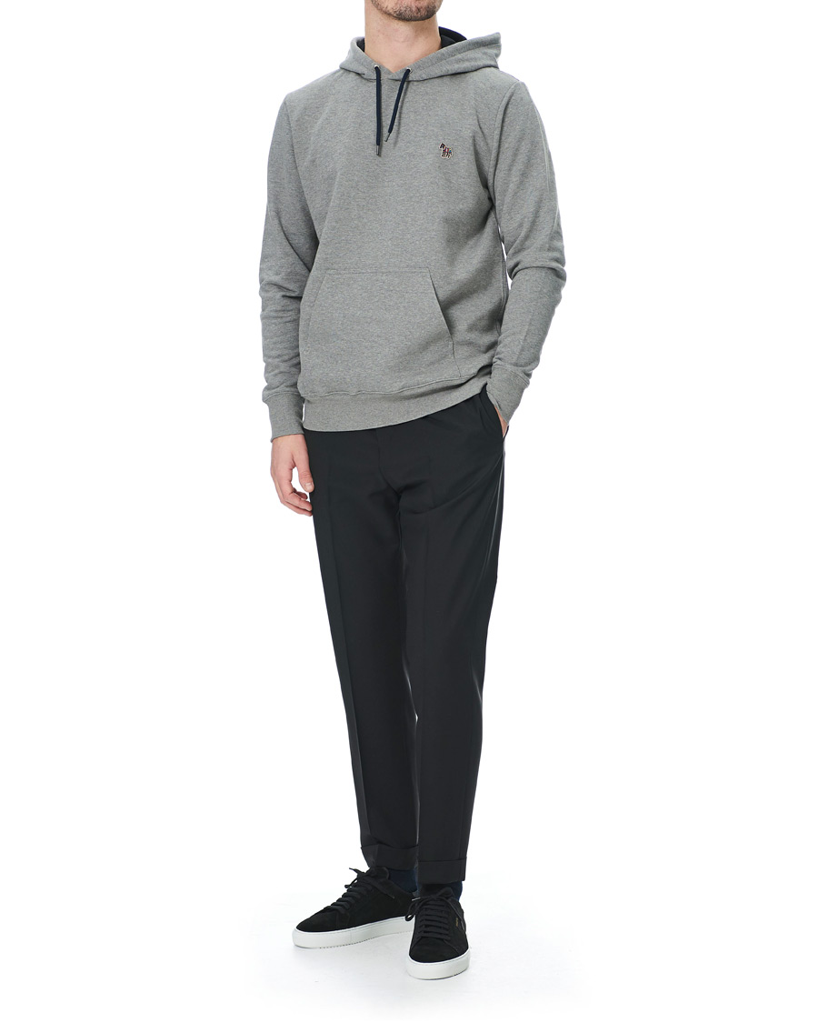 Herre | Gensere | PS Paul Smith | Zebra Hoodie Grey Melange
