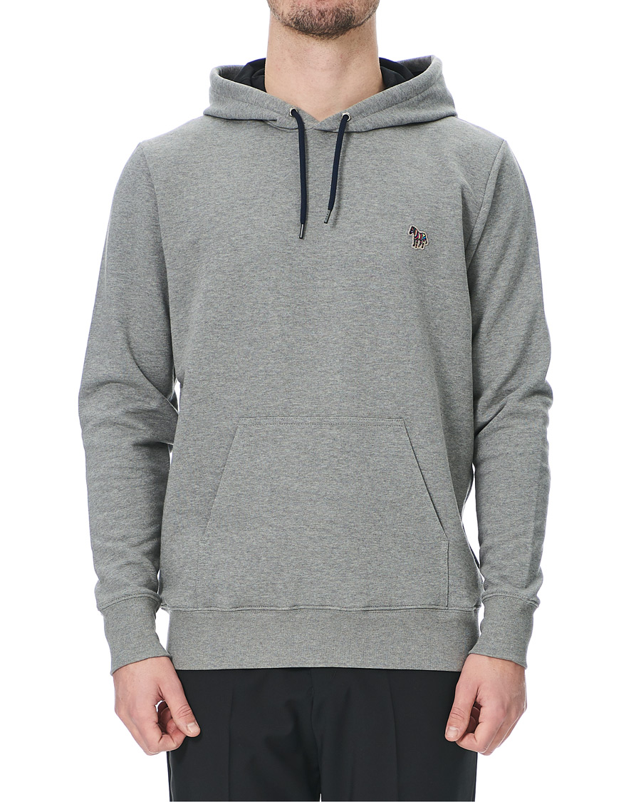 Herre | Gensere | PS Paul Smith | Zebra Hoodie Grey Melange