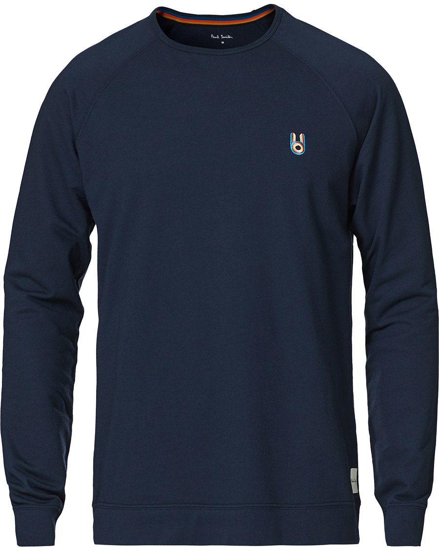 Herre | T-Shirts | Paul Smith | Long Sleeve Rabbit Tee Navy