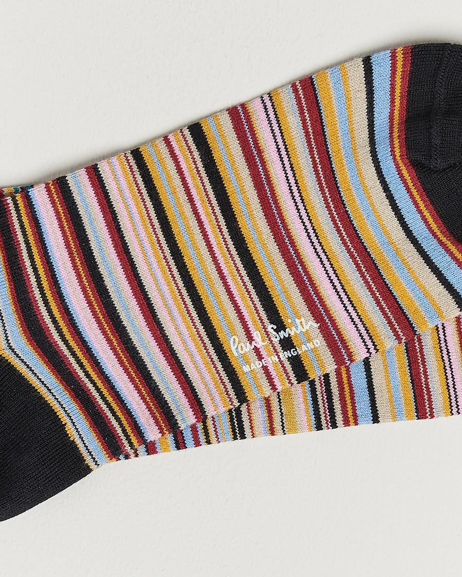 Herre | Undertøy | Paul Smith | Mulitstripe Socks Black