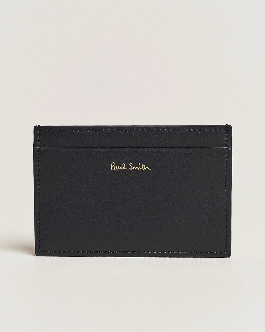 Herre |  | Paul Smith | Leather Stripe Cardholder Black