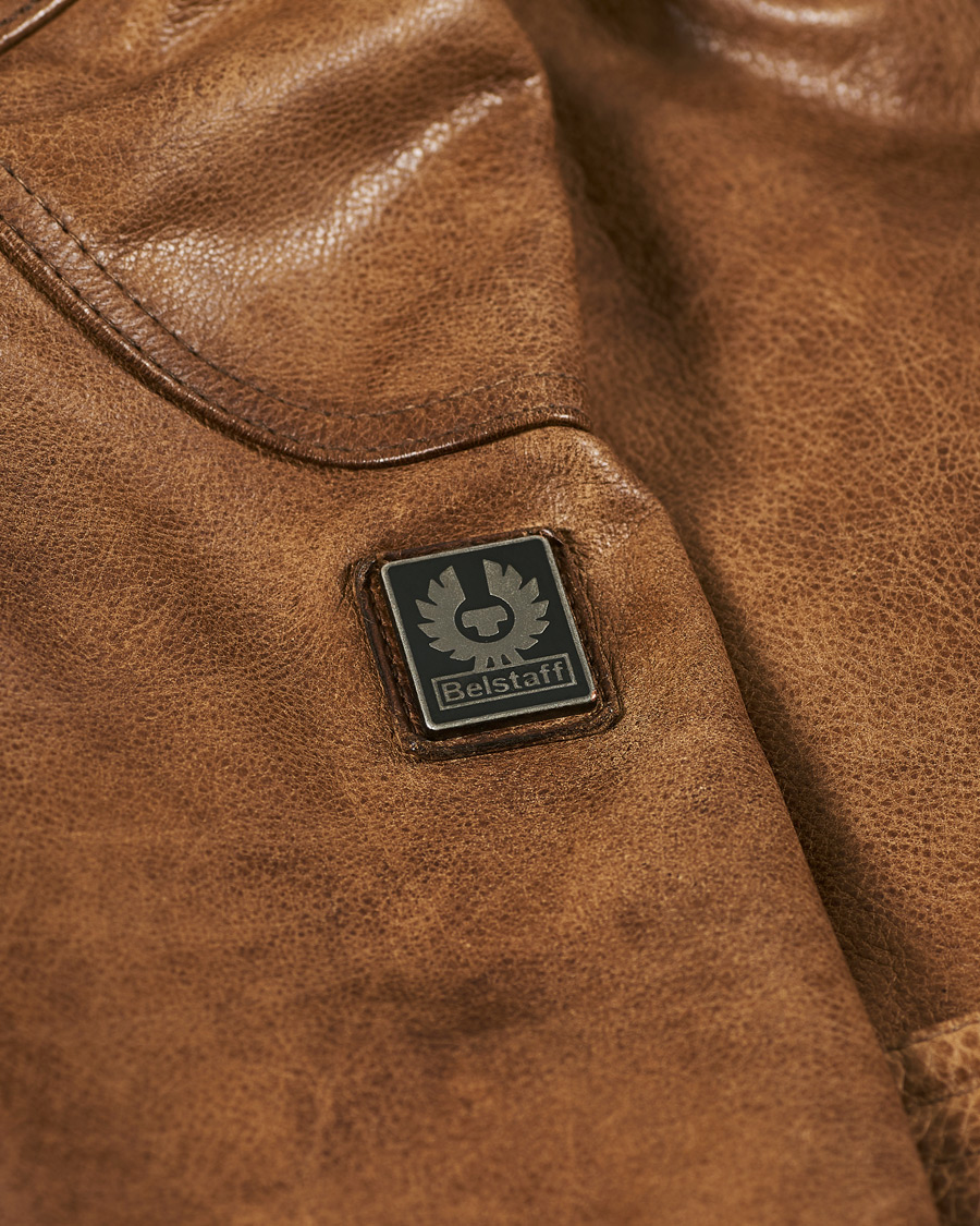 Herre | Jakker | Belstaff | Trialmaster Panther 2.0 Leather Jacket Burnished Gold