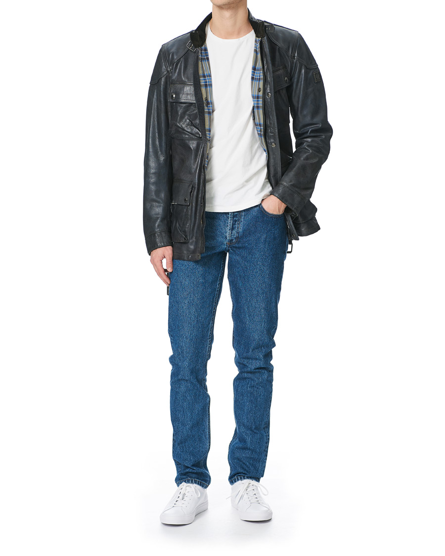 Herre | Jakker | Belstaff | Trialmaster Panther 2.0 Leather Jacket Blue Brown
