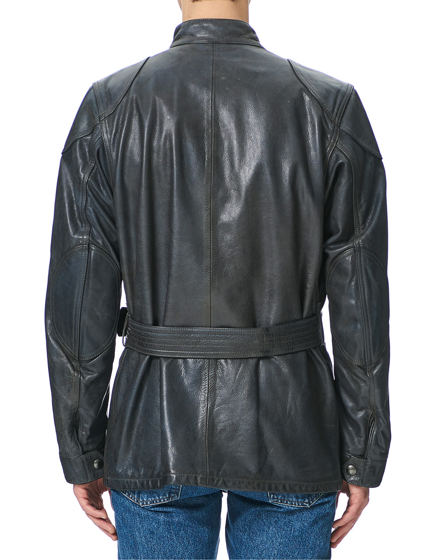 Herre | Jakker | Belstaff | Trialmaster Panther 2.0 Leather Jacket Blue Brown
