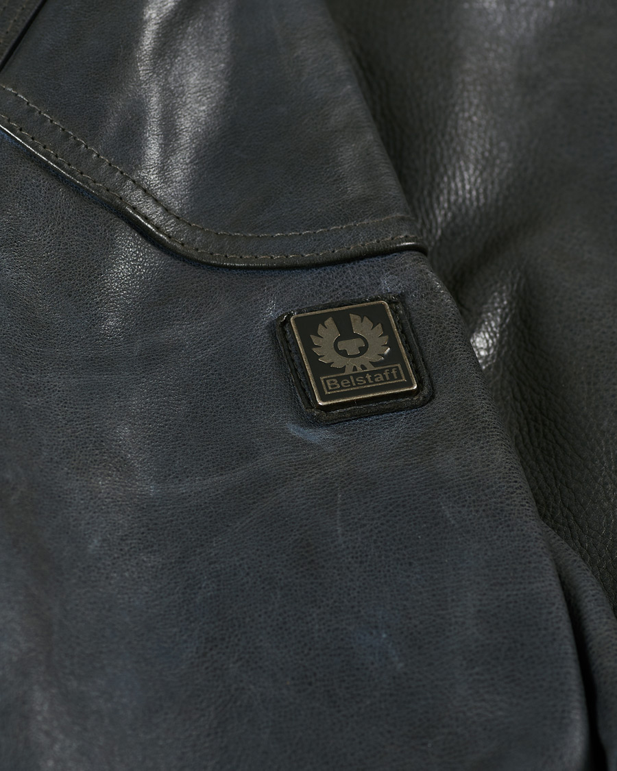 Herre | Jakker | Belstaff | Trialmaster Panther 2.0 Leather Jacket Blue Brown
