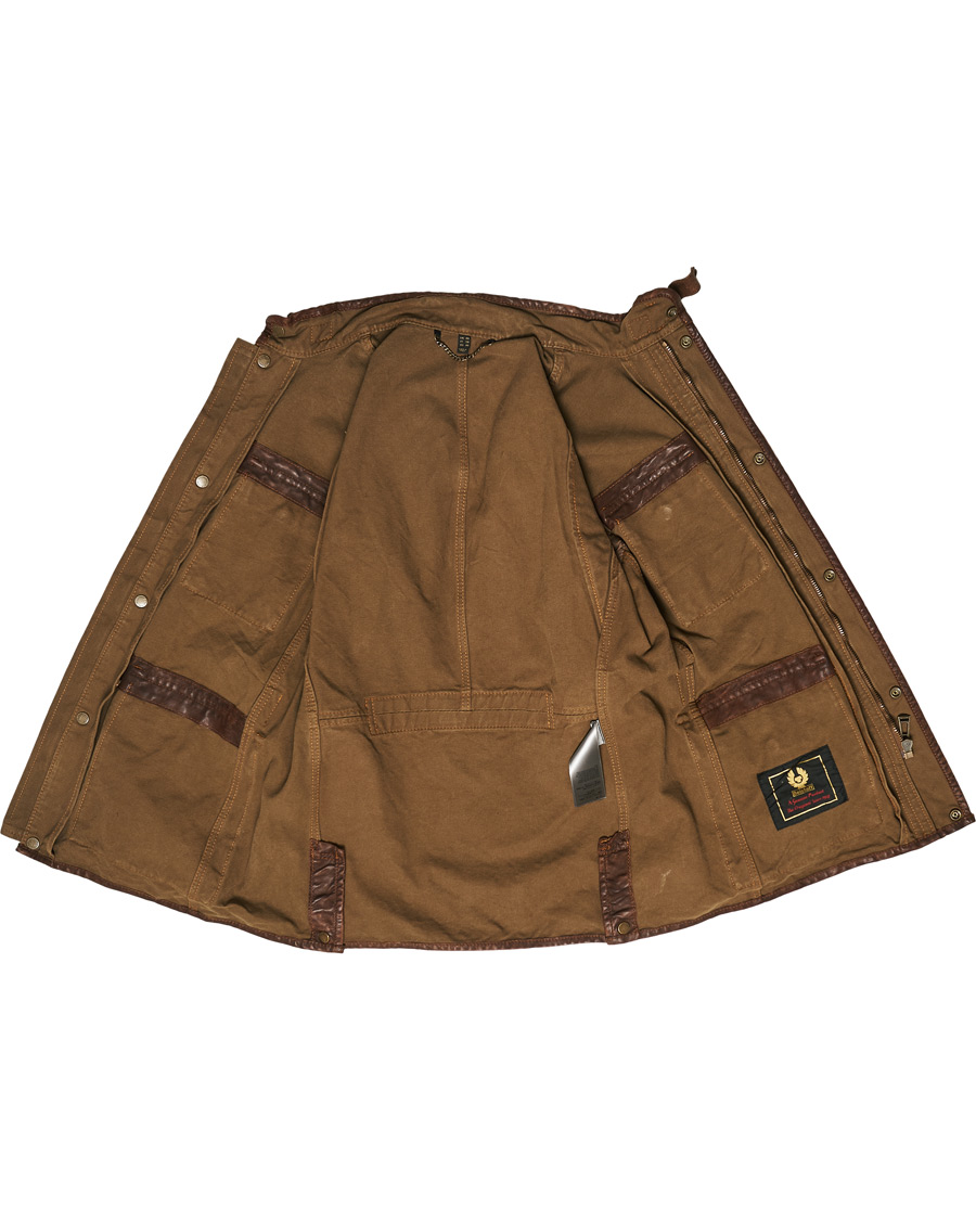Herre | Jakker | Belstaff | Journey Cotton Canvas Utility Jacket Mountain