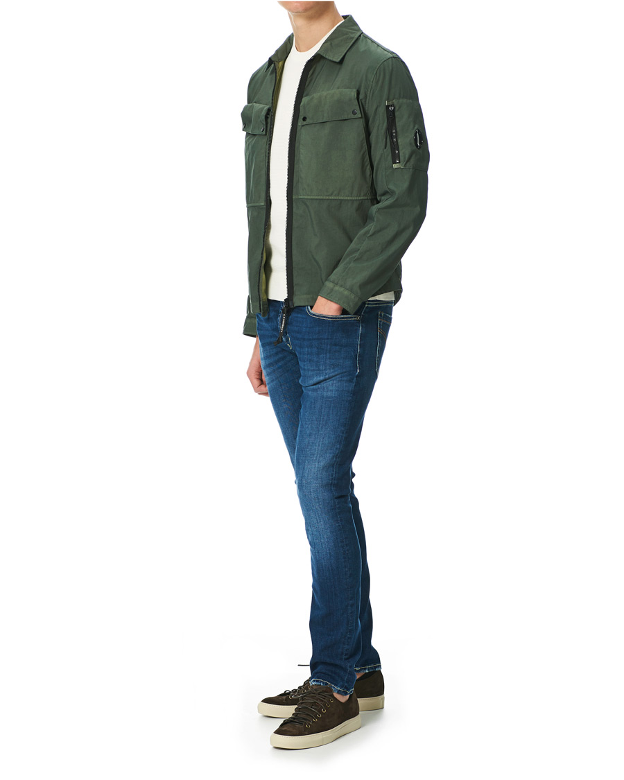 Herre | Skjorter | C.P. Company | Taylon P Garment Dyed Shirt Jacket Green