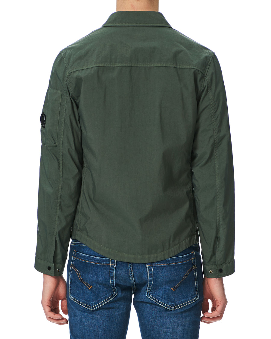 Herre | Skjorter | C.P. Company | Taylon P Garment Dyed Shirt Jacket Green