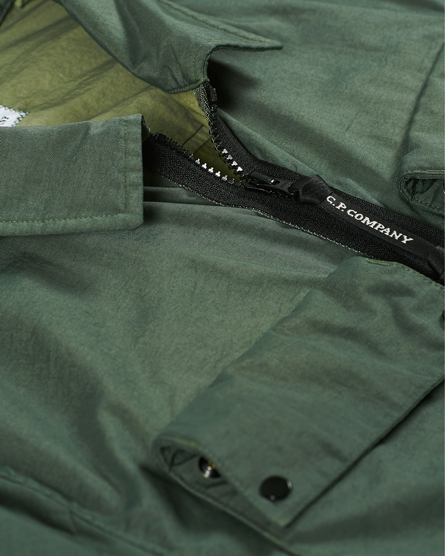 Herre | Skjorter | C.P. Company | Taylon P Garment Dyed Shirt Jacket Green