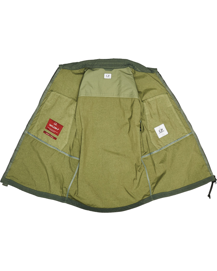 Herre | Skjorter | C.P. Company | Taylon P Garment Dyed Shirt Jacket Green