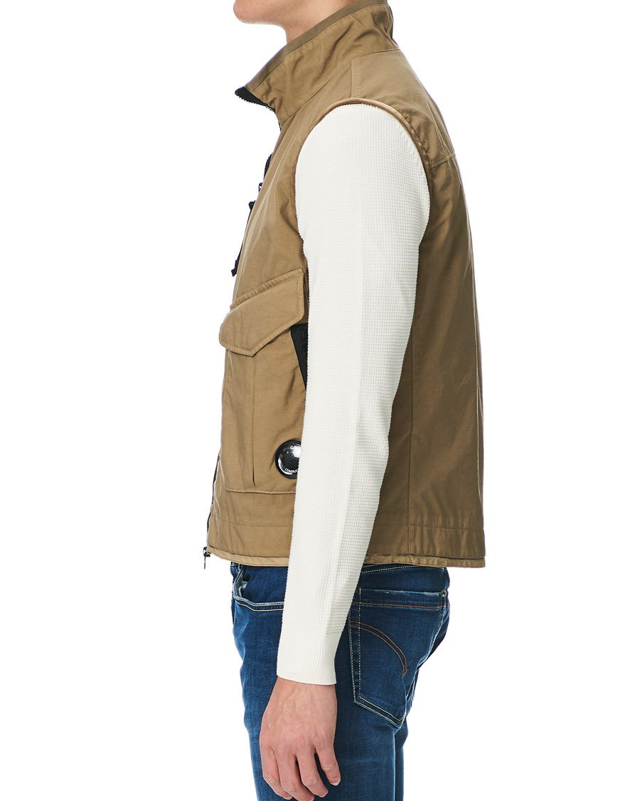 Herre | Jakker | C.P. Company | Taylon P Lens Vest Sand