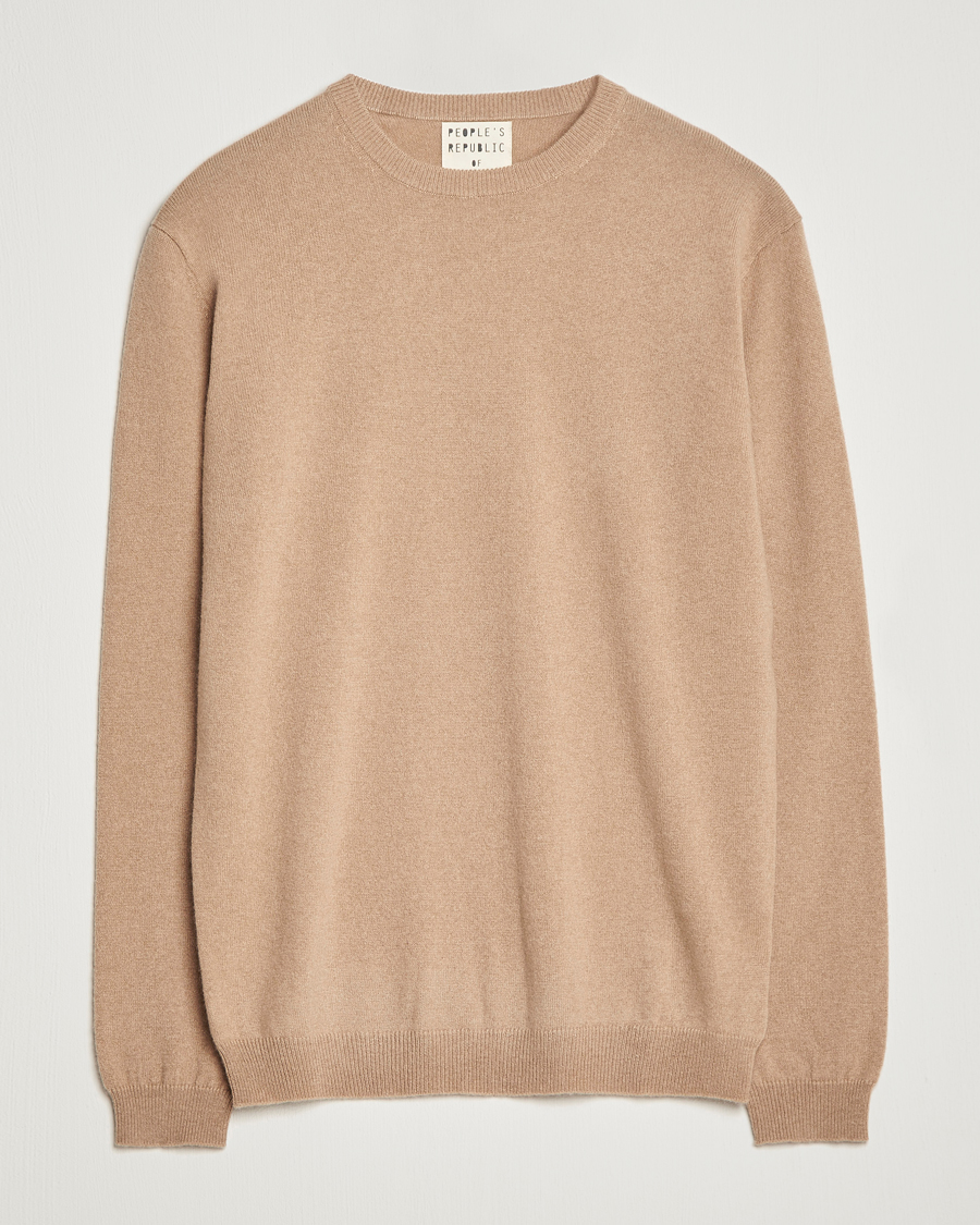 Herre | Gensere | People's Republic of Cashmere | Cashmere Roundneck Camel